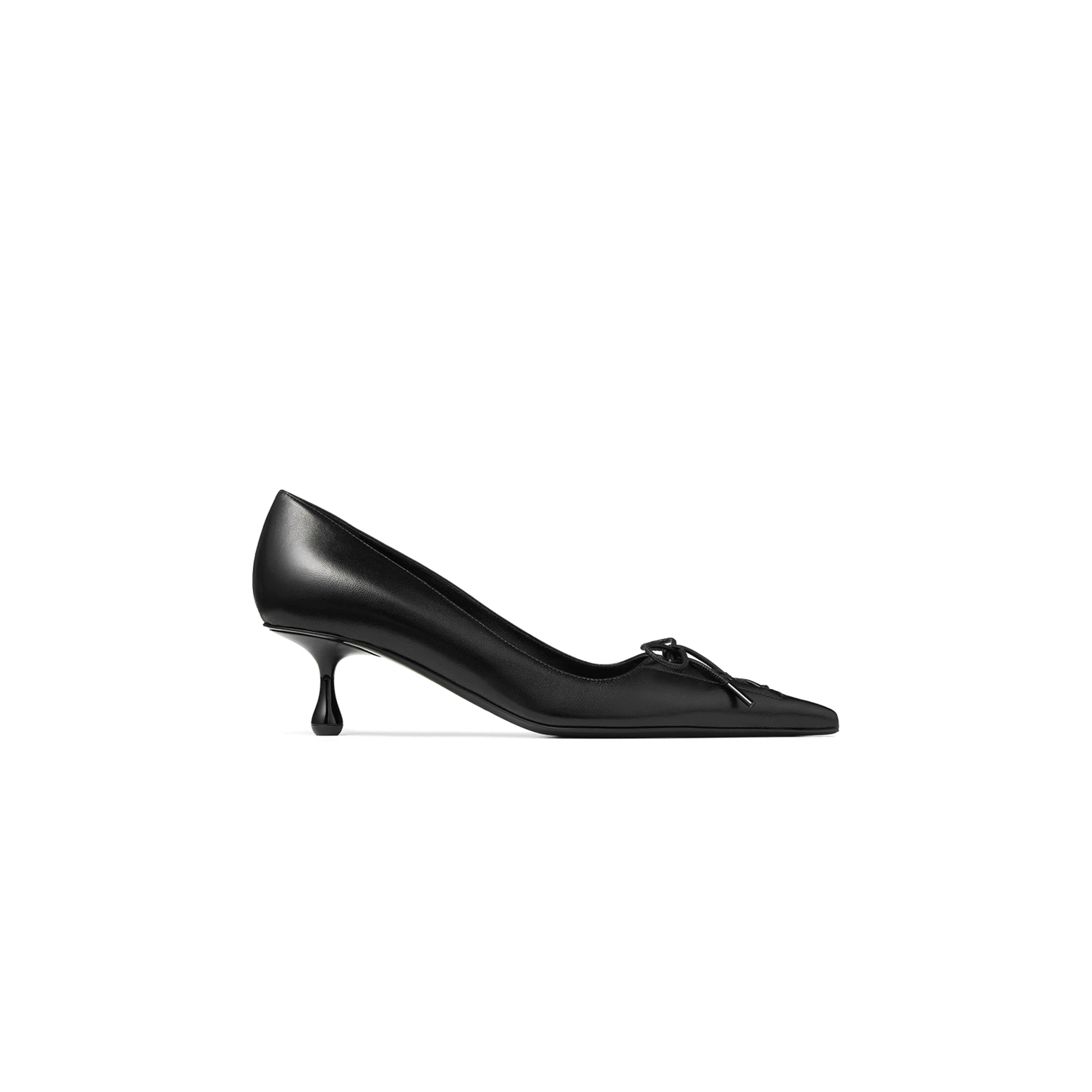 Ji*y Ch* scarlett 50 black nappa leather pumps scarlett50nap